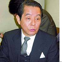 Former Labor Minister Toshio Yamaguchi fields questions after the Tokyo High Court rejected his appeal against a lower court conviction for fraud and embezzlement. | PHOTO COURTESY OF OMIYA LAW SCHOOL
