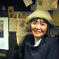 Miyuki Ishibashi talks about her life as a singer at her bar Gargantua in the Golden Gai nightlife quarter of Kabukicho, Shinjuku Ward, Tokyo. | YUMI WIJERS-HASEGAWA PHOTO