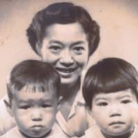 Yukika Sohma and two of her four children are shown in this undated photo taken before her departure for Manchuria in 1943. | PHOTO COURTESY OF YUKIKA SOHMA