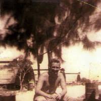 Before the storm: Raymond \"Hap\" Halloran poses at the U.S. Air Force base on Saipan in December 1944. | COURTESY OF RAYMOND HALLORAN