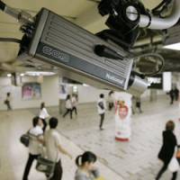 Eye in the sky: The number of surveillance cameras covering the Sapporo municipal subway has been increased ahead of next week\'s Group of Eight summit. | KYODO PHOTO