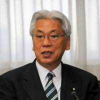 Case closed?: New Justice Minister Toshio Ogawa is interviewed Jan. 23 at the ministry. | SATOKO KAWASAKI