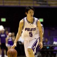 University of Portland point guard Taishi Ito earned a starting job as a college freshman last season. Ito is one of two Japanese men playing on Division I basketball teams in the United States. | UNIVERSITY OF PORTLAND ATHLETICS PHOTO