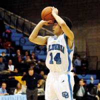 Columbia University shooting guard K.J. Matsui, seen taking a shot against the University of New Hampshire in November 2005 during his freshman season, is currently No. 2 in the NCAA\'s Division I in 3-point shooting accuracy at 53.7 percent. | AP PHOTO