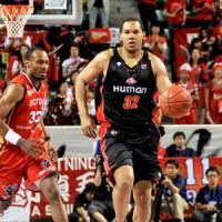 Big step up: Osaka forward Ryan Blackwell will become the new head coach of the Evessa, according to multiple bj-league sources. | YOSHIAKI MIURA PHOTO
