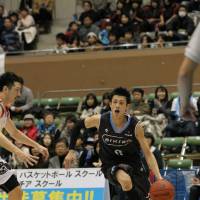 Attack mode: Veteran swingman Kyosuke Setoyama gives the Kyoto Hannaryz stability and leadership in the backcourt. | KYOTO HANNARYZ / BJ-LEAGUE