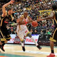 Major fallout: Osaka Evessa star Lynn Washington\'s arrest for alleged involvement in smuggling drugs into Japan has tarnished the league\'s image. | YOSHIAKI MIURA