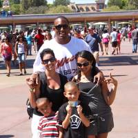 Trying times: Former Osaka Evessa star and two-time bj-league MVP Lynn Washington, his wife, Dana, and their three children faced major challenges in the spring following Dana\'s arrest on drug charges. | THE WASHINGTON FAMILY