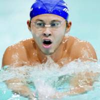 Kosuke Kitajima, a gold medalist in the 100- and 200-meter breaststroke races at the 2004 Summer Olympics, has benefited from high-altitude training in Flagstaff, Ariz., going back to his days as an anonymous teenager. | KYODO PHOTO