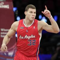 Rising star: Los Angeles Clippers forward Blake Griffin is second in the NBA with 46 double-doubles this season. He is a leading candidate for the Rookie of the Year award. | AP PHOTO