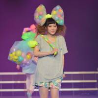 Gu-d to go: Uniqlo\'s Gu brand, which Kyary Pamyu Pamyu recently has been collaborating with, takes to the runway. | SAMUEL THOMAS