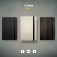 The virtual Moleskines in the Paper app by Fiftythree. | DANIELLE DEMETRIOU