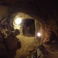 Recovery mission: The cave where Gen. Tadamichi Kuribayashi commanded from is still untouched on Iwoto. | AYAKO MIE