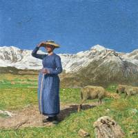 \"Midday in the Alps\" (1891) | SEGANTINI MUEUM, ST. MORITZ