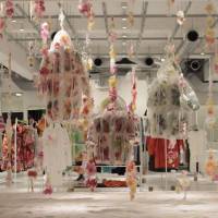 Flower power: The Final Home installation as it originally appeared at the brand’s Tokyo main store. Finding an artistic home for fashion
