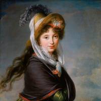 \"Portrait of a Young Woman (Countess Worontzoff, c. | 1797) BY MARIE LOUISE ELISABETH VIGEE-LE BRUN (FRENCH, 1755-1842) ROBERT DAWSON EVANS COLLECTION 17.32569; PHOTOGRGRAPH &#169; 2013 MUSEUM OF FINE ARTS, BOSTON