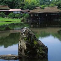 Rocks of ages: Carefully sited \"master rocks\" here link earth and water elements. | ROBBIE SWINNERTON PHOTOS