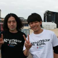 Satoshi Kanada and Akiyoshi Kawashima, of the popular duo Hannya, who graduated from NSC Tokyo in 2004. | LUCY BRIDGER