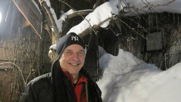 Connecting the community: Ken Hartmann, founder and director of the Hokkaido Insider, hopes to spend more time snow-shoeing in the suburbs of Sapporo. New Yorker opens doors for foreigners in Sapporo