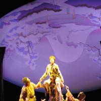 Making new freinds: Yuta, is surrounded by his new spiritual chums in \"Yuta to Fushigina Nakamatachi.\" | TAKESHI ARAI