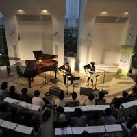 Who\'s the bossa?: Musicians perform at Harajuku Church at last year\'s Bossa Aoyama. | ERICK LABBE