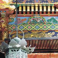 Ancient splendor: A detail of sumptious, 17th-century Kunozan Toshogu Shrine. | PETER MOUNTAIN &#169; DISNEY ENTERPRISES, INC. ALL RIGHTS RESERVED.