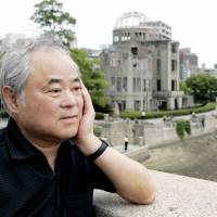 Spanning generations: Keiji Nakazawa, author of \"Hadashi no Gen\" (\"Barefoot Gen\"), takes in the view from Hiroshima\'s Aioibashi Bridge, where he played as a boy, in June 2008. | KYODO