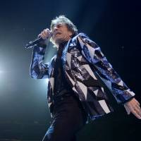 Can’t get no satisfaction: Rolling Stones frontman Mick Jagger performs in Los Angeles on Friday. U.S. fan revolt threatens Stones tour