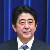 Prime Minister Shinzo Abe | KYODO