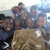 As part of Yokohama\'s One School One Country project, Mozambican elementary school students interact with students at Hongodai Elementary School in Yokohama. | CITY OF YOKOHAMA
