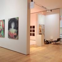 Quality over quantity: A view of G-tokyo art fair, which was held on Jan. 30-31 and had only 15 booths, including one from the Kodama Art Gallery (below). | KEIZO KIOKU PHOTO