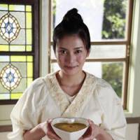 Very tasty: Kou Shibasaki serves up magical morsels in \"Shokudo Katatsumuri.\" | &#169; 2010 \"SHOKUDO KATATSUMURI\" FILM PARTNERS