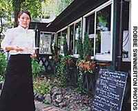 Canal Cafe At the Ichigaya branch of Cafe Restaurant Bernard, the friendly but leisurely service is well-suited to a casual alfresco lunch.