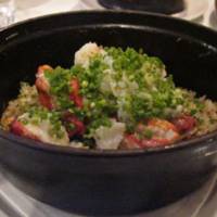 The rice is right: One of this month’s specials at Casa Vinitalia is riso pilaf cooked with three types of crab. Casa Vinitalia