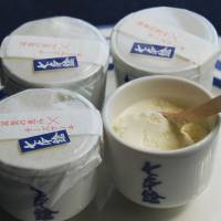 Potted delights: Sake-kasu Nama Cheesecake. Japanese desserts with an alcohol kick