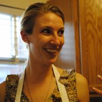 Healthy fun: Registered dietitian Sarah Waybright is the woman behind WhyFoodWorks, a healthful dinner party service, which aims to teach people how to balance flavor with nutrition. | THE WASHINGTON POST