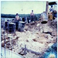 Deep deception: The worksite where Kris Roberts unearthed over 100 leaking barrels is seen in a photo taken in summer 1981. | KRIS ROBERTS