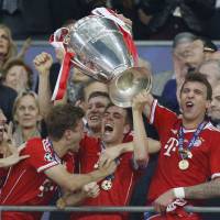 An all-German affair: Bayern Munich players react after winning the Champions League final against Borussia Dortmund on May 25 at Wembley Stadium in London, in a match that symbolized Germany’s new ascendancy in Europe. How did Germany become the new champion of Europe?