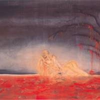 Hokuto Tamamura\'s \"Cannibal Priest (1923-24) inspired by \"Ugetsu Monogatari (Tales of Moonlight and Rain)\" from the 18th century writer Akinari Ueda | IMAGES COURTESY OF THE NATIONAL MUSEUM OF MODERN ART, KYOTO