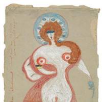 Visual escape: \"Cleopatra\'s Bed Flowers\" by Aloise Corbaz, one of the inspirations for the Art Brut movement. | STECK COLLECTION, SWITZERLAND; WATARIUM MUSEUM OF ART