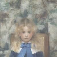 Light and shade: \"Portrait of Mademoiselle Van der Hecht\" (1883) by Fernand Khnopff (above), \"Self Portrait\" (1907) by Leon Spilliaert | COURTESY OF THE SEIJI TOGO MEMORIAL SOMPO JAPAN FINE ART FOUNDATION / HIMEJI CITY MUSEUM OF ART AND THE BUNKAMURA MUSEUM OF ART