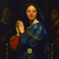  Neoclassical serenity: Jean-Auguste-Dominique Ingres\' \"Virgin with Chalice\" (1841) | © THE STATE PUSHKIN MUSEUM OF FINE ARTS, MOSCOW