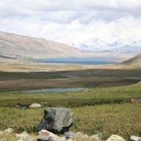 World of wonder: The first snows of winter grace the distant  Altai Mountains of Mongolia. These biodiverse ecosystems are not just beautiful to look at, but they are also an integral part of the unique web of ecosystems that ensure life on our planet. | MIDORI PAXTON PHOTOS