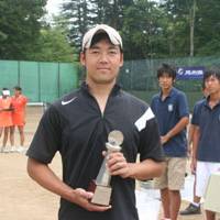 Go Yamazaki (above) triumphed in the men\'s single\'s competition, while Miyuki Hatsukawa (below, left) and Sanae Ota &#8212; whose grandfather and father are both former title-holders at Karuizawa &#8212; contended for the women\'s doubles championship. | EDAN CORKILL PHOTOS