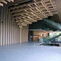 Eye candy: The lobby area of The Capitol Hotel Tokyu, Kengo Kuma\'s latest large project, which opens Oct. 22 in central Tokyo\'s Nagatacho district. | &#169; KENGO KUMA AND ASSOCIATES