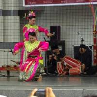 Staging grace: Indonesian dance is performed in Yoyogi Park last year. | C.P.I. JAPAN
