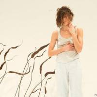 Dancing solo: Iris Erez dances in \"Solo Colores,\" choreographed by Arkadi Zaides. | ITAY WEISER