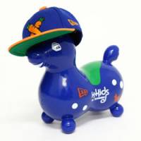 A skateboarding Rody designed by XLarge\'s X-kids division will feature at a Rody exhibition. | &#169;2009 LEDRAPLASTIC JAMMY