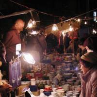 Take your pick: One of the market\'s many bric-a-brac stalls | MARK SCHREIBER PHOTO
