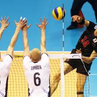 Key contributor: Tatsuya Fukuzawa is Japan’s points leader during 2013 FIVB World League action. Japan plays host to Group C foe Canada on Saturday and Sunday in Osaka. Canada aims for spot in World League Finals